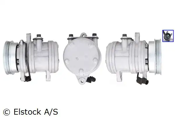Συμπιεστής A/C (Κομπρέσορας) HYUNDAI i10 2007 - 2010 ELSTOCK 51-0984
