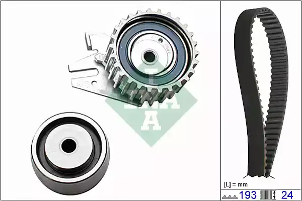 Σετ οδοντωτού ιμάντα FIAT MAREA 1996 - 2002 ( 185 ) INA 530 0621 10