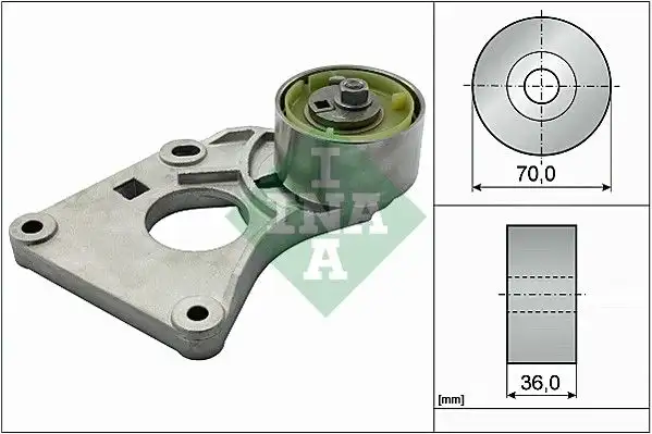 Βραχίονας σύσφιγξης PEUGEOT 406 1996 - 1999 ( 8B ) INA 533 0088 20