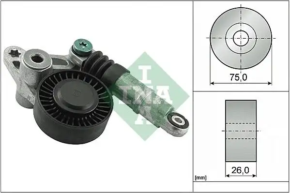 Βραχίονας σύσφιγξης AUDI A4 2005 - 2008 ( 8E )( 8H ) INA 534 0098 10