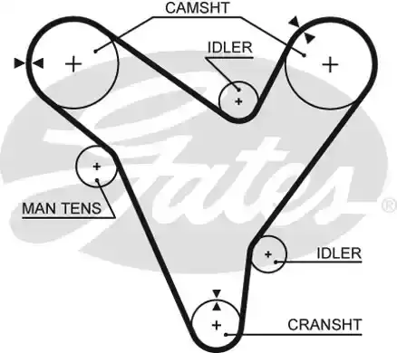 Οδοντωτός ιμάντας MAZDA …