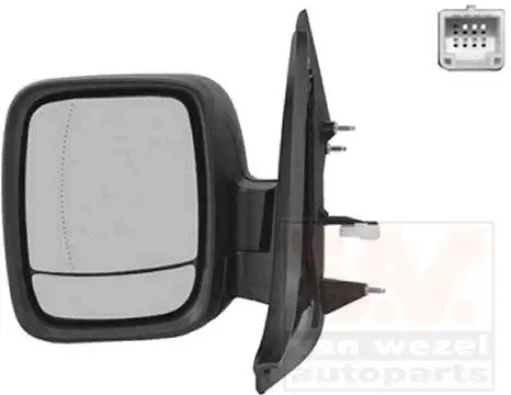 Κρύσταλλο Καθρέφτη OPEL VIVARO Van 2009 - 2014 1.9 DI (F7)  ( F9Q 762  ) (80 hp ) Πετρέλαιο #609007612