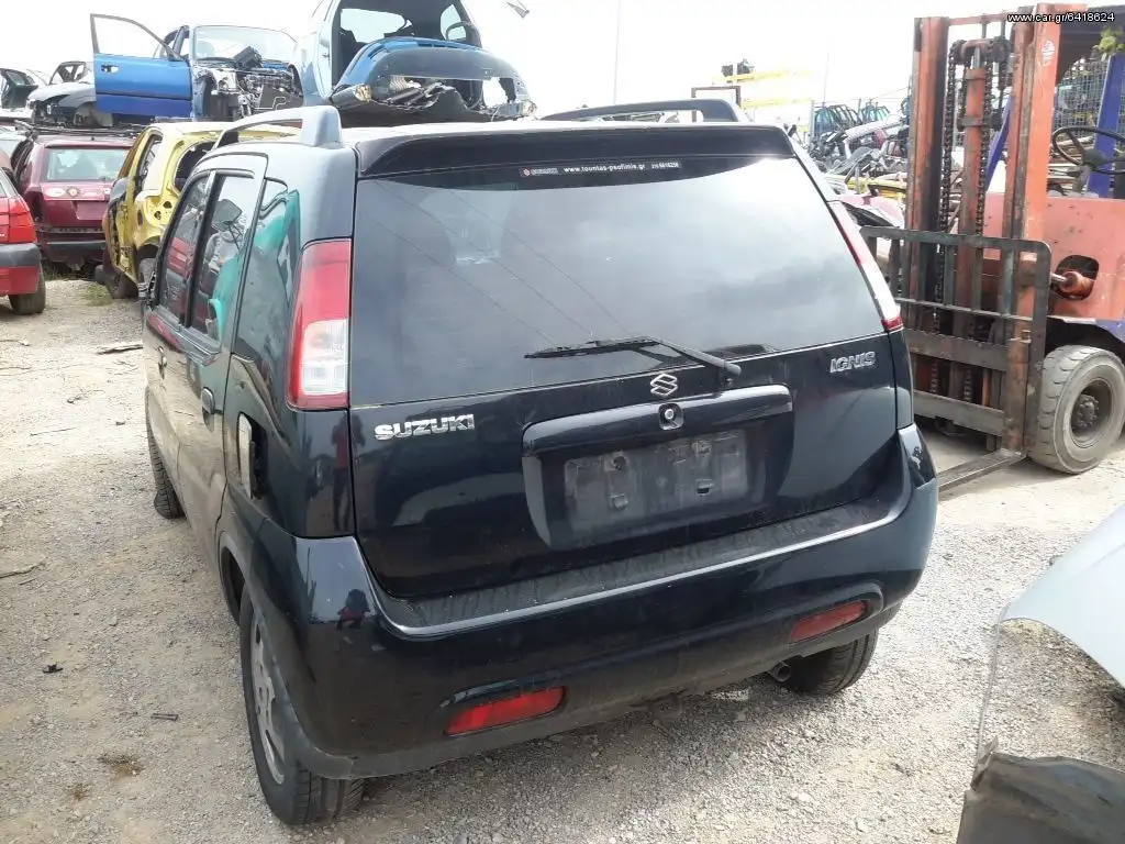 Ολόκληρο Αυτοκίνητο SUZUKI IGNIS Hatchback / 5dr 2000 - 2003 ( RG ) 1.3 (HV51, HX51, RG413)  ( M13A  ) (83 hp ) Βενζίνη #XC414