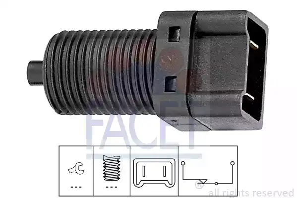 Διακόπτης Φλάς-Φώτων MITSUBISHI CARISMA 1996 - 1999 ( DA ) FACET 7.1075