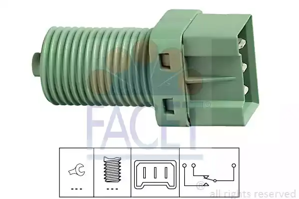 Διακόπτης Φλάς-Φώτων RENAULT MEGANE 1996 - 1998 FACET 7.1131