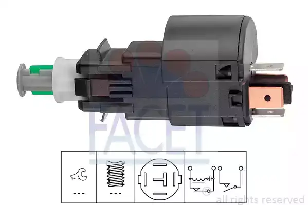 Διακόπτης Φλάς-Φώτων OPEL CORSA 2000 - 2004 ( C ) FACET 7.1163