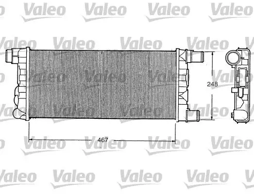 Ψυγείο Νερού FIAT CINQUECENTO 1992 - 1998 ( 170 ) VALEO 730520