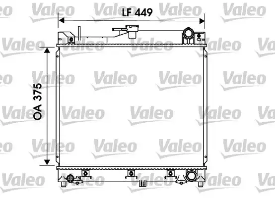 Ψυγείο Νερού SUZUKI JIMNY 1998 - 2005 ( SN ) VALEO 734170