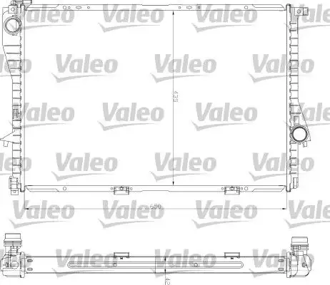Ψυγείο Νερού BMW 5 Series 2000 - 2003 ( E39 F/L ) VALEO 734277