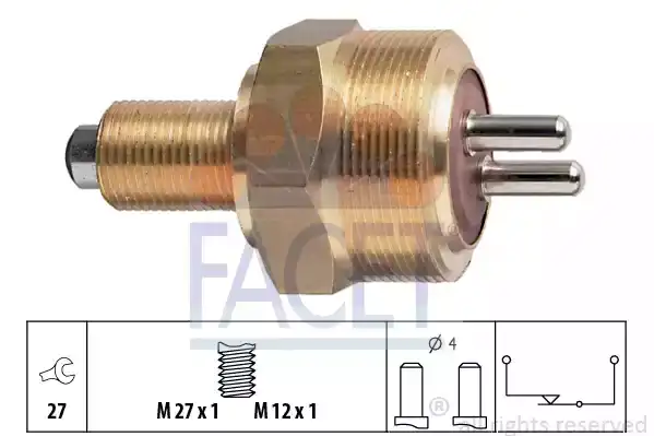 Διακόπτης Φλάς-Φώτων MERCEDES VITO 1996 - 2003 ( W638 ) FACET 7.6100