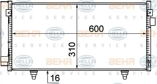 Ψυγείο A/C (Εξωτερικό) SUBARU FORESTER SUV/ ΕΚΤΟΣ ΔΡΟΜΟΥ / 5dr 2008 - 2013 ( SH ) 2.0 AWD  ( EJ204  ) (150 hp ) Βενζίνη #770006400