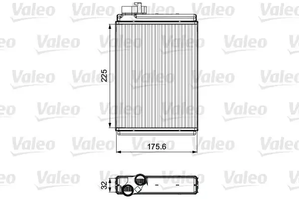 Ψυγείο Καλοριφέρ AUDI A4 2008 - 2011 ( 8K ) VALEO 811507