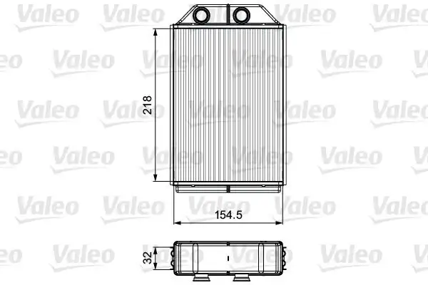 Ψυγείο Καλοριφέρ AUDI A6 2002 - 2004 ( 4B ) VALEO 811530