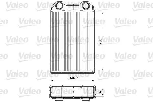 Ψυγείο Καλοριφέρ MINI COOPER 2002 - 2004 VALEO 811533