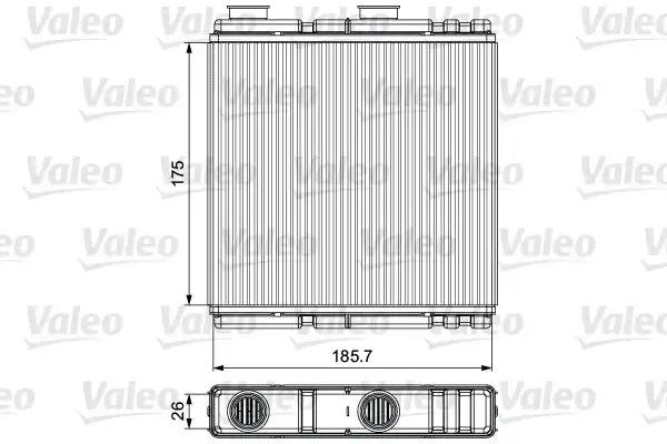 Ψυγείο Καλοριφέρ RENAULT LAGUNA 2007 - 2012 VALEO 811543