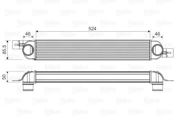 Ψυγείο Intercooler OPEL MERIVA 2003 - 2006 VALEO 818661