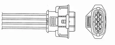 Αισθητήρες Λ (λάμδα) OPEL ASTRA 2004 - 2007 ( H ) NGK 93122