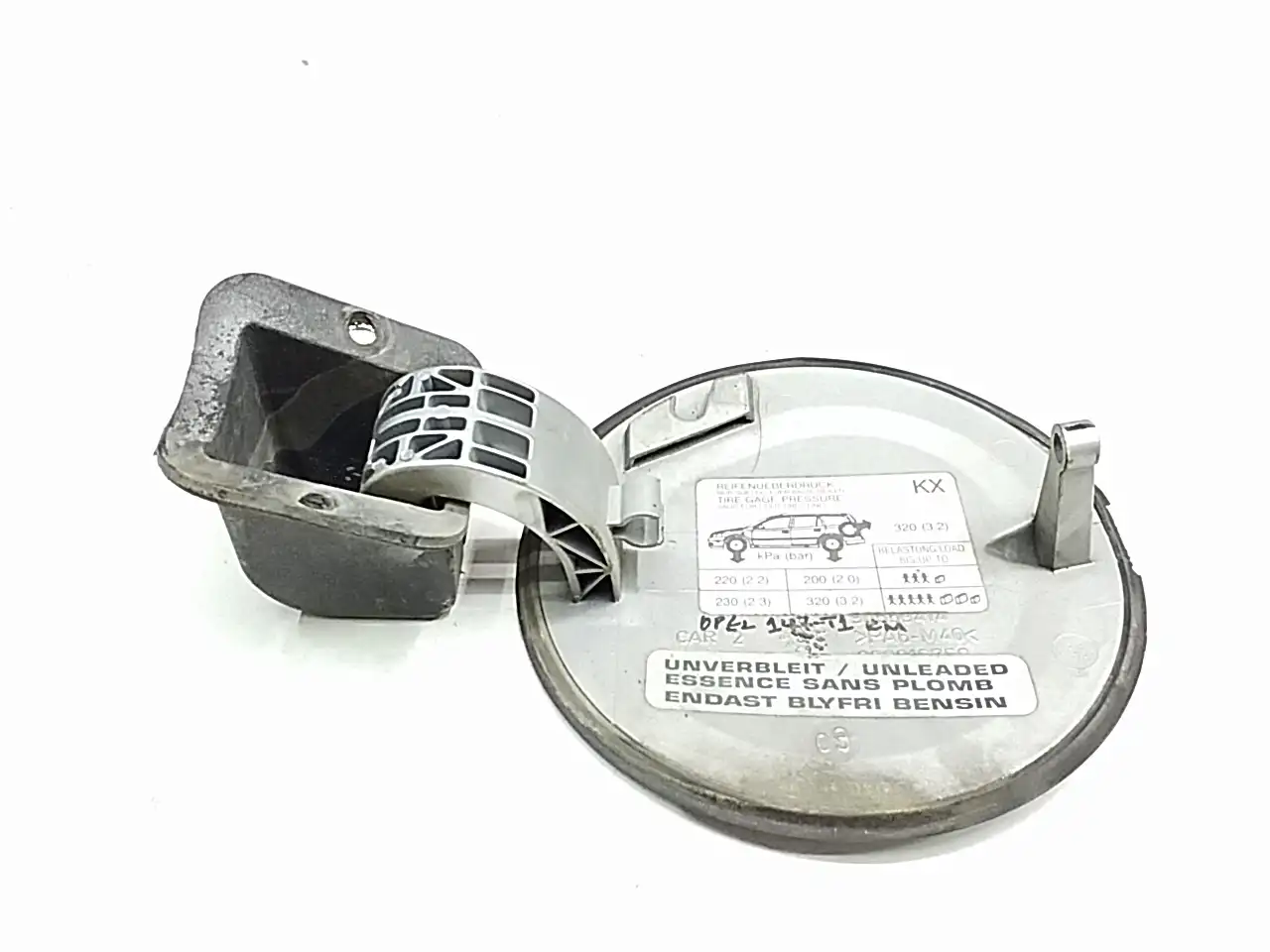 Πορτάκι Καυσίμου OPEL ZAFIRA MPV / ΠΟΛΥΜΟΡΦΙΚΑ / 5dr 1999 - 2002 ( A ) 1.6 (F75)  ( Z 16 XEP  ) (103 hp ) Βενζίνη #90559414