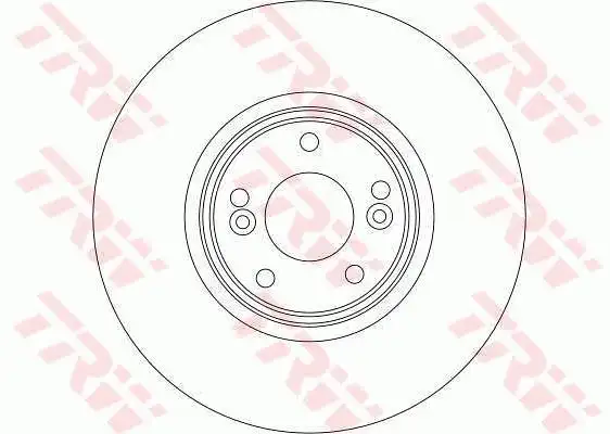 Δισκόπλακες RENAULT LAGUNA 2001 - 2005 ( BG ) ( KG ) TRW DF4260S