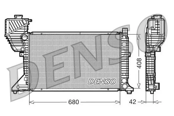 Ψυγείο Νερού MERCEDES SPRINTER 1995 - 2000 ( 901 ) ( 902 ) ( 903 ) DENSO DRM17011