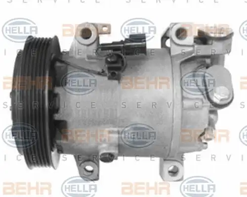 Συμπιεστής A/C (Κομπρέσορας) NISSAN ALMERA Sedan / 4dr 2000 - 2002 ( N16 ) 1.5  ( QG15DE  ) (90 hp ) Βενζίνη #ED501
