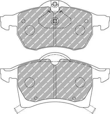 Τακάκια Σετ OPEL CORSA 2000 - 2004 ( C ) FERODO RACING 0