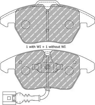 Τακάκια Σετ VW GOLF 2004 - 2008 ( Mk5 ) FERODO RACING FDS1641