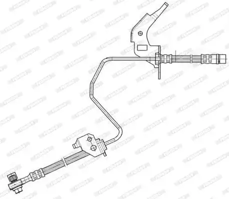 Μαρκούτσια Φρενων OPEL ASTRA 2004 - 2007 ( H ) FERODO FHY2606