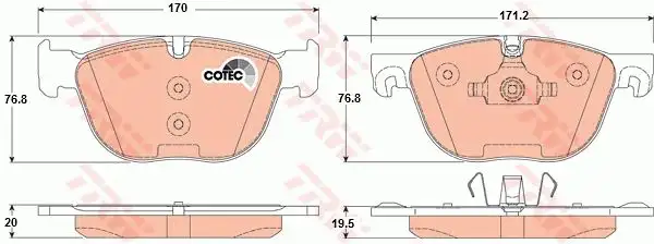 Τακάκια Σετ BMW …