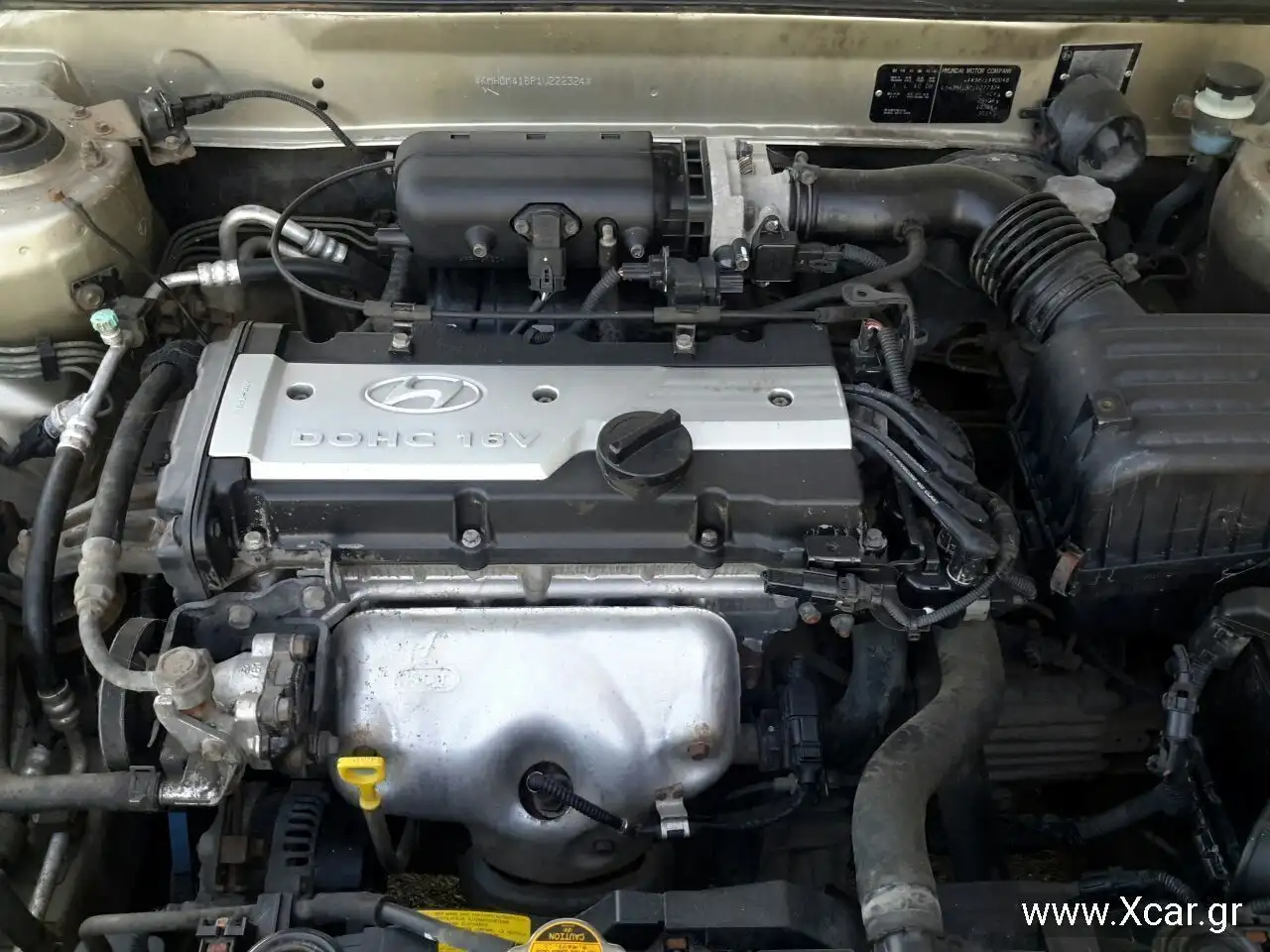 Ολόκληρο Αυτοκίνητο HYUNDAI ELANTRA Sedan / 4dr 2004 - 2007 ( XD ) 1.6 CRDi  ( D4FB  ) (116 hp ) Πετρέλαιο #XC6867