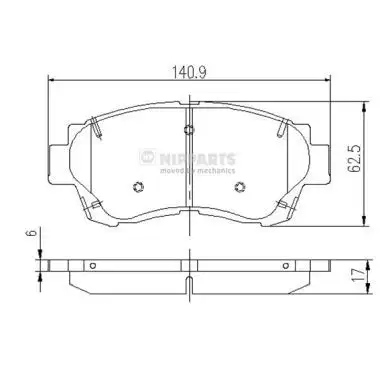 Τακάκια Σετ TOYOTA …