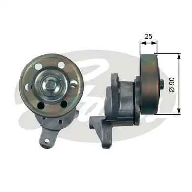 Τεντωτήρας ιμάντα TOYOTA AVENSIS 2003 - 2006 ( T250 ) GATES T39154