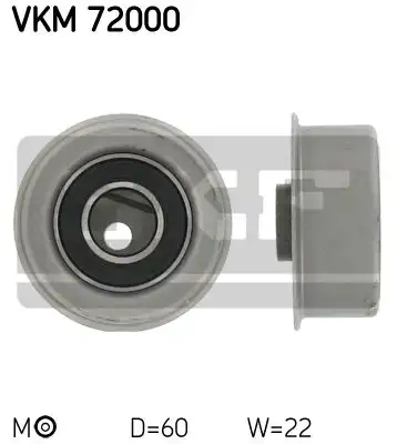 Τεντωτήρας NISSAN SUNNY 1987 - 1989 ( N13 ) SKF VKM 72000