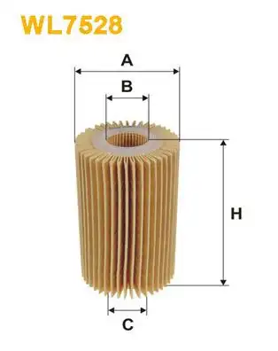 Φίλτρο λαδιού LEXUS IS 2005 - 2009 ( XE20 ) WIX FILTERS 0