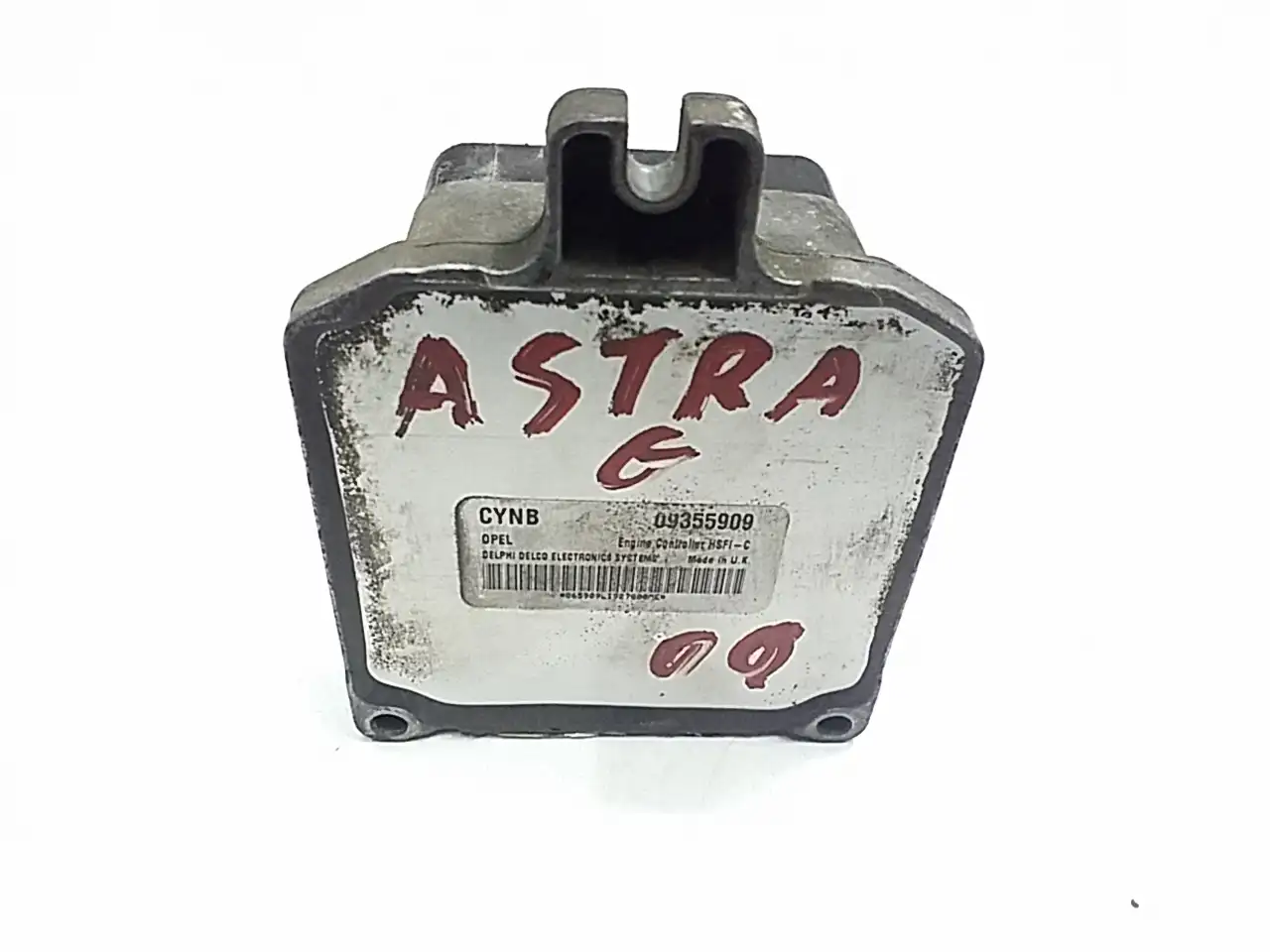 Εγκέφαλος Κινητήρα OPEL ASTRA Hatchback / 3dr 1998 - 2004 ( G ) 1.4 16V (F08, F48)  ( X 14 XE,Z 14 XE  ) (90 hp ) Βενζίνη #09355909