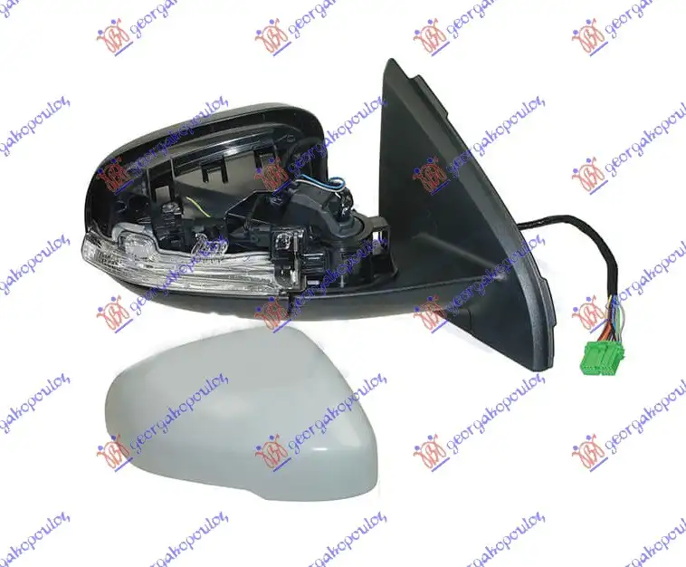 Καθρέπτης Ηλεκτρικός VOLVO S60 Sedan / 4dr 2010 - 2014 1.5 T2  ( B 4154 T5  ) (122 hp ) Βενζίνη #076807501