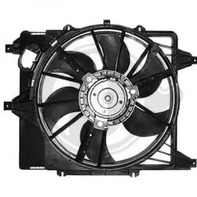 Βεντιλατέρ Νερού RENAULT CLIO ( CB ) Hatchback / 3dr 1998 - 2001 1.0 Campus Flex  ( D4D 754  ) (80 hp ) Βενζίνη/αιθανόλη #010906460