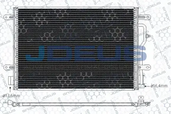 Ψυγείο A/C (Εξωτερικό) AUDI A6 Sedan / 4dr 2002 - 2004 ( 4B ) 1.8  ( AFY  ) (116 hp ) Βενζίνη #012206400