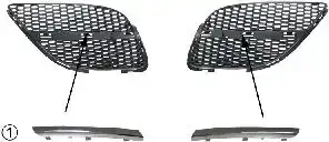 Μάσκα NISSAN ALMERA Sedan / 4dr 2002 - 2006 ( N16 ) 1.5  ( QG15DE  ) (90 hp ) Βενζίνη #018004641
