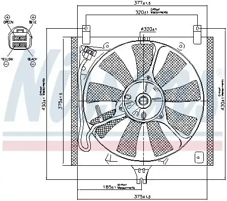Βεντιλατέρ Νερού SUZUKI IGNIS Hatchback / 3dr 2000 - 2003 ( RG ) 1.3 (HV51, HX51, RG413)  ( M13A  ) (83 hp ) Βενζίνη #020406450