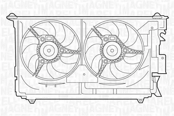 Βεντιλατέρ Νερού CITROEN C4 ( LC ) Hatchback / 5dr 2004 - 2007 ( LC ) 1.4 16V  ( KFU (ET3J4)  ) (88 hp ) Βενζίνη #020706440
