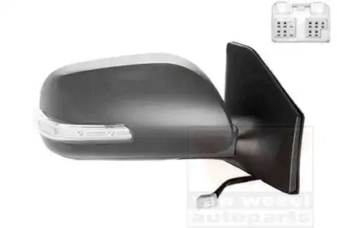 Καθρέπτης Ηλεκτρικός TOYOTA AVENSIS Sedan / 4dr 2006 - 2008 ( T250 ) 1.6 VVT-i (ZZT250_)  ( 3ZZ-FE  ) (110 hp ) Βενζίνη #023207501