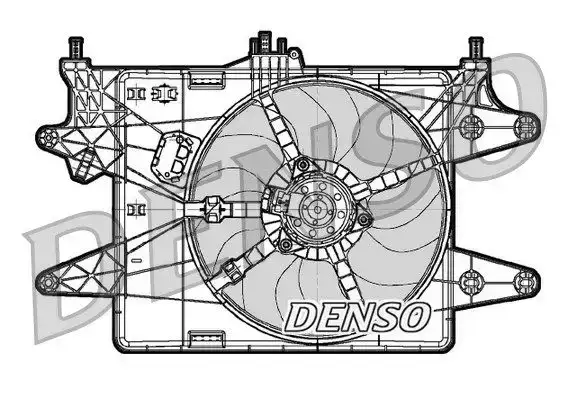 Βεντιλατέρ Νερού FIAT DOBLO MPV / ΠΟΛΥΜΟΡΦΙΚΑ / 5dr 2005 - 2009 ( 119 ) Combi 1.4  ( 350 A1.000  ) (77 hp ) Βενζίνη #024306440