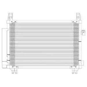 Ψυγείο A/C (Εξωτερικό) TOYOTA YARIS Hatchback / 3dr 2006 - 2009 ( KL9 ) 1.4 D-4D (NLP90_)  ( 1ND-TV  ) (90 hp ) Πετρέλαιο #025206420