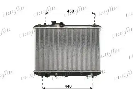 Ψυγείο Νερού SUZUKI SWIFT Hatchback / 3dr 2006 - 2008 ( RS ) 1.3 (RS 413)  ( M13A  ) (92 hp ) Βενζίνη #026906310