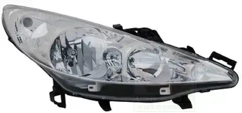 Φανάρι Εμπρός PEUGEOT 207 Hatchback / 3dr 2006 - 2009 1.4  ( KFV (TU3A)  ) (72 hp ) Βενζίνη #027005131