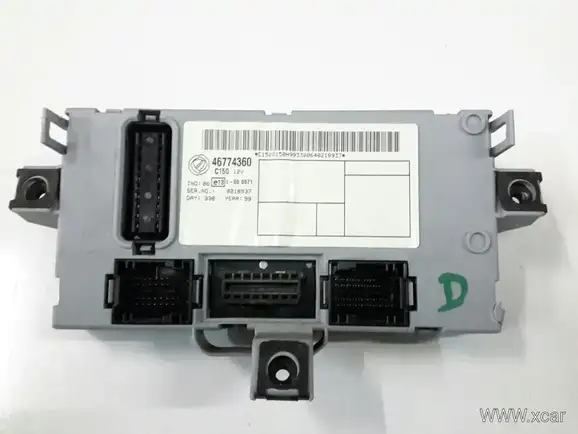 Μονάδα Άνεσης FIAT PUNTO Hatchback / 3dr 1999 - 2003 ( 188 ) 1.2 16V 80 (188.233, .235, .253, .255, .333, .353, .639,...  ( 188 A5.000  ) (80 hp ) Βενζίνη #46774360