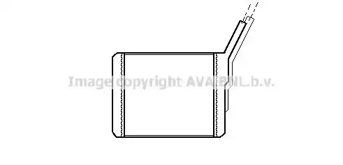 Ψυγείο Καλοριφέρ ISUZU D-MAX ( 8DH ) Pick-Up 2007 - 2012 2.5  ( 4JA1-TC  ) (77 hp ) Πετρέλαιο #030906500