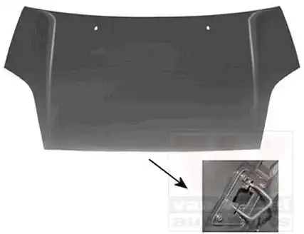 Καπό FORD FIESTA ( JD ) Hatchback / 3dr 2006 - 2008 ( Mk5b ) 1.0 Flex  (   ) (73 hp ) Βενζίνη/αιθανόλη #036200080