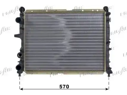 Ψυγείο Νερού FIAT TIPO Hatchback / 5dr 1988 - 1992 ( 160 ) 1.4 (160.AC)  ( 160 A1.000,160 A1.048  ) (71 hp ) Βενζίνη #037406320